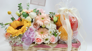 Fruit Baskets, Get Well Soon Baskets, Floral Fruit Baskets, Wellness Gifts, Baby Gifts, Newborn Hampers