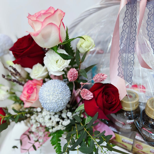 Floral Baby Hamper - For Twins (Girl & Boy)