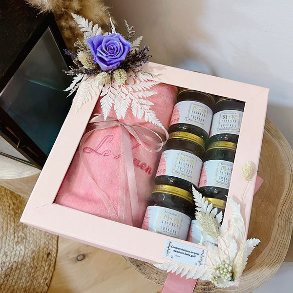 Baby & Mummy Gift Box - Towel & Tonics
