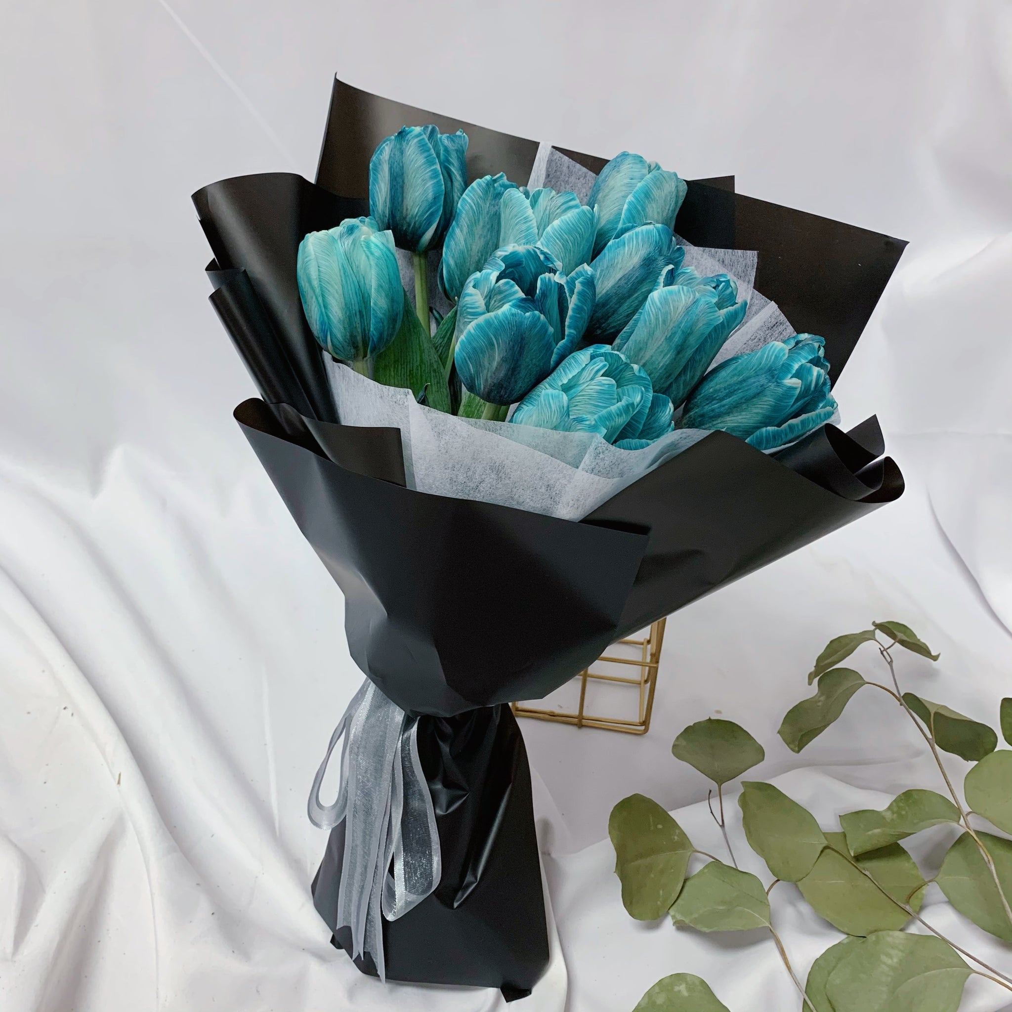 Tulips Bouquet - Blue Paradise