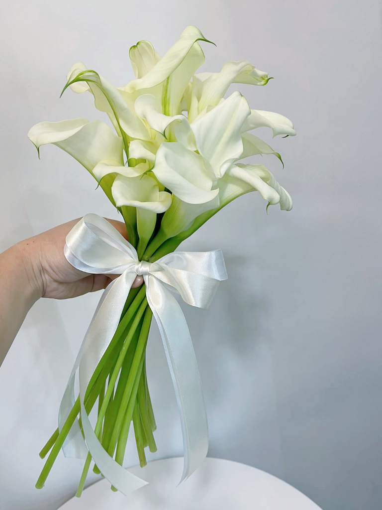 bridal bouquet - calla lily – ladyblooms floral & gifts