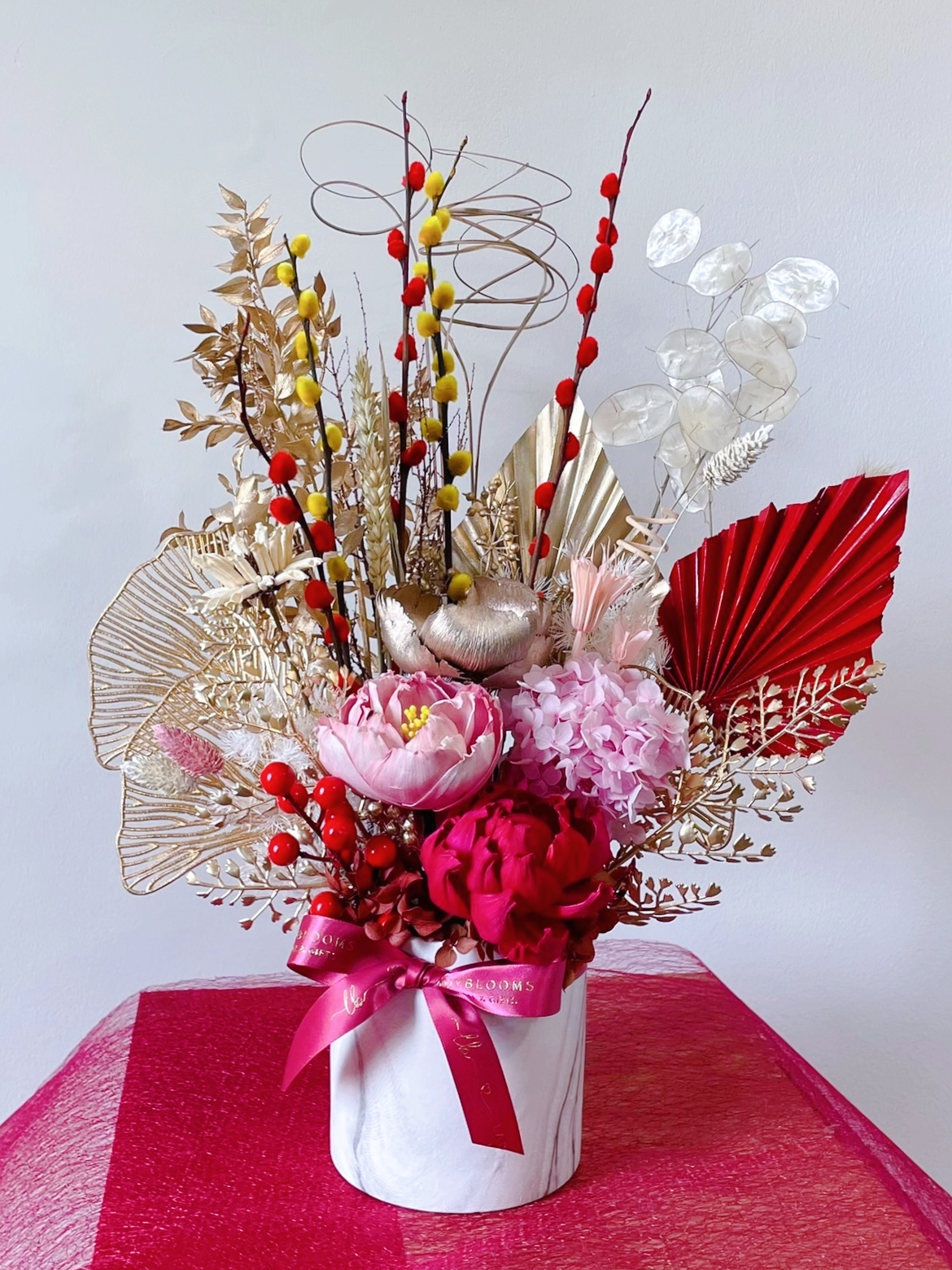 Chinese New Year - Prosperity Floral Pot