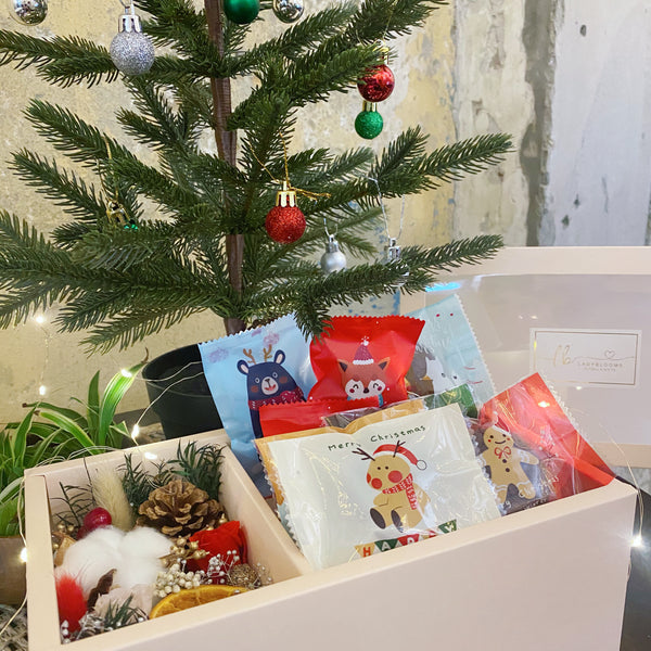 Christmas Cookies Floral Box