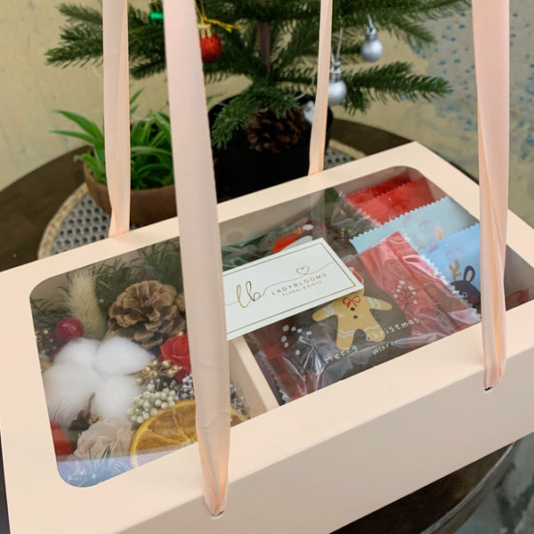 Christmas Cookies Floral Box