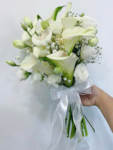 Bridal Bouquet - Classic Calla Lily
