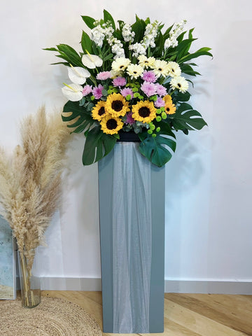 Condolence Floral Stand - Strength