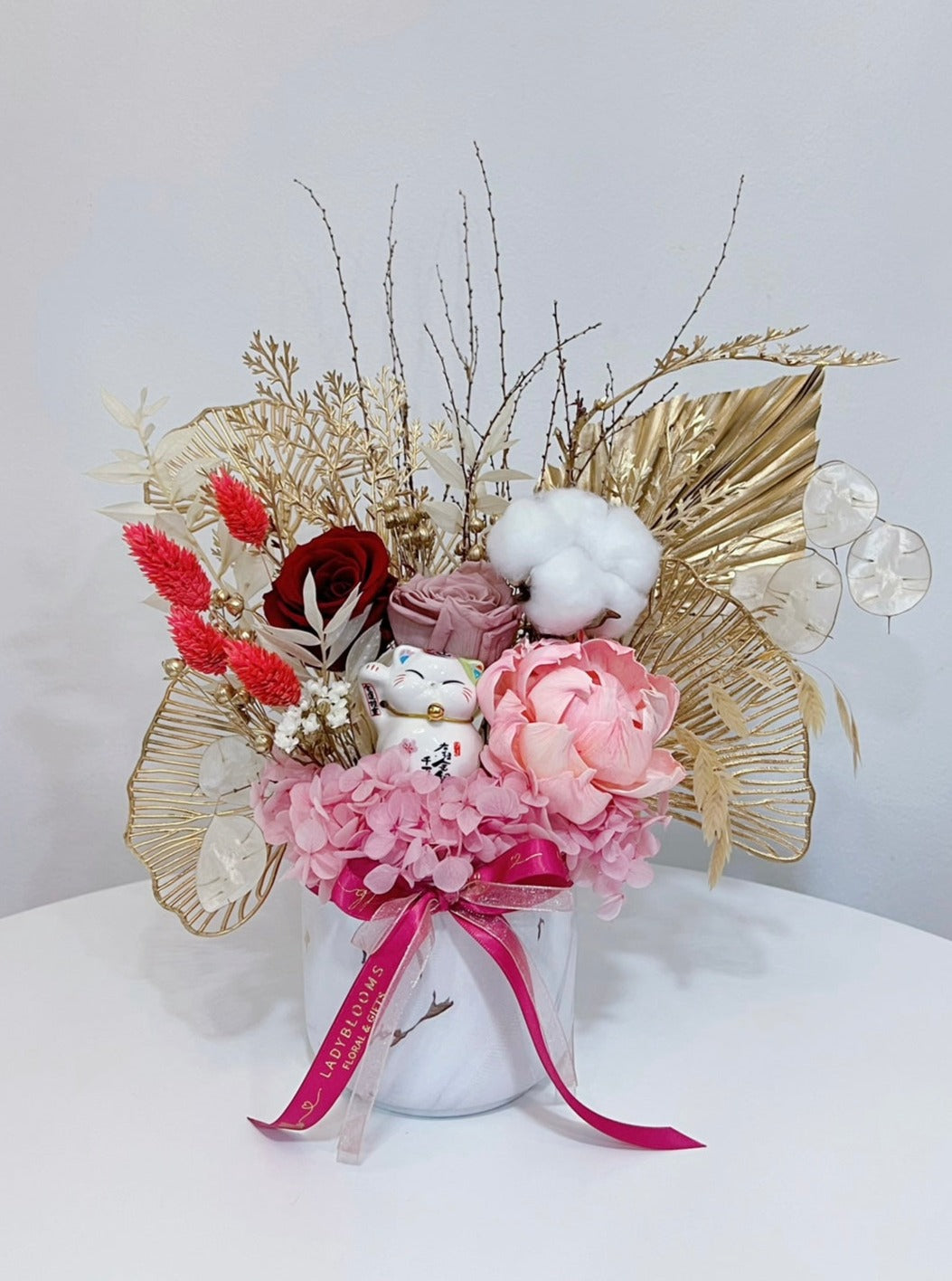 Congratulatory Preserved Floral Arrangement
