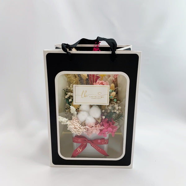 Petite Vase Arrangements - Cottony Touch