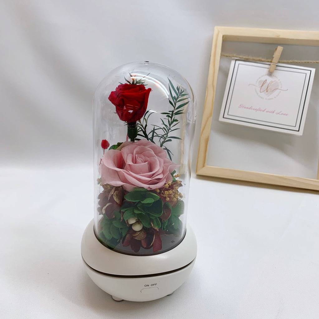 Essential Oil Diffuser - Pink & Red – Ladyblooms Floral & Gifts