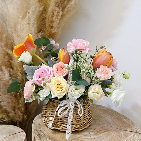 Floral Arrangement with Sweet Blooms