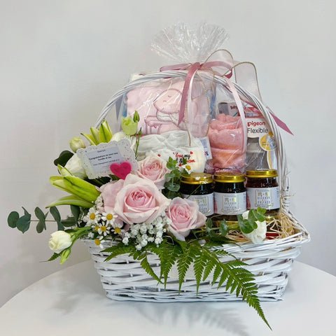 Floral Hamper - For Baby & Mummy