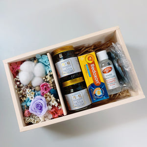 Wellness Floral Box with Chicken Essence