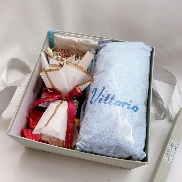 Mum & Baby Gift Box - For Your Prince (With Floral Option)
