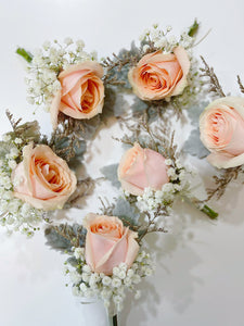 Fresh Flowers Boutonnière - Peach Rose