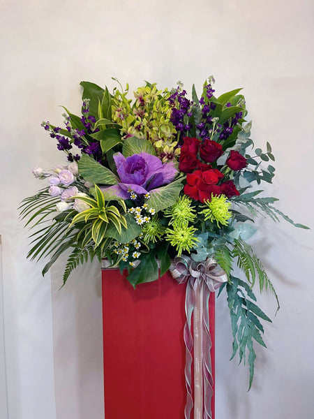 Grand Opening Floral Stand - Abundant Success