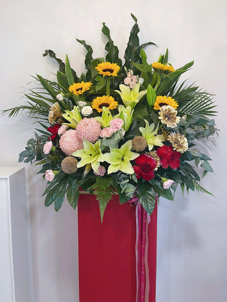 Grand Opening Floral Stand - Congratulations