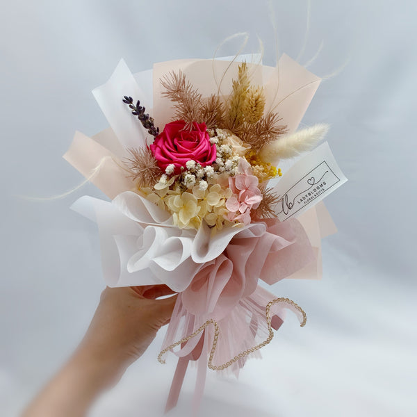 Preserved Flowers Bouquet - Sweet Thought