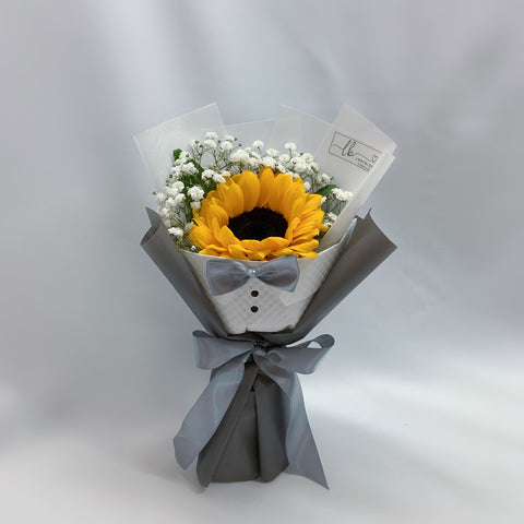 Sunflower in Tuxedo