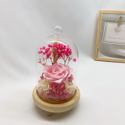 Glass Dome - Only One (Pink)