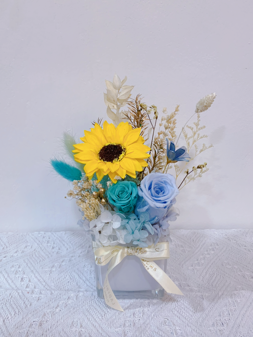 Petite Vase Arrangements - Sunshine