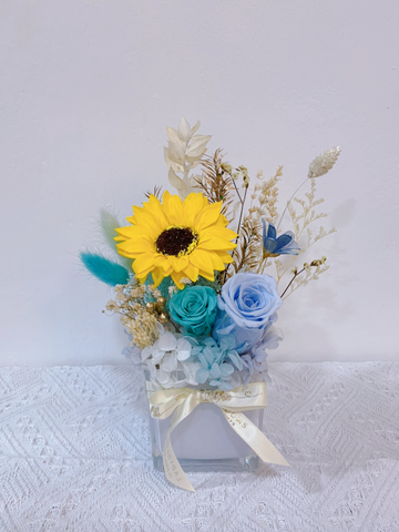 Petite Vase Arrangements - Sunshine