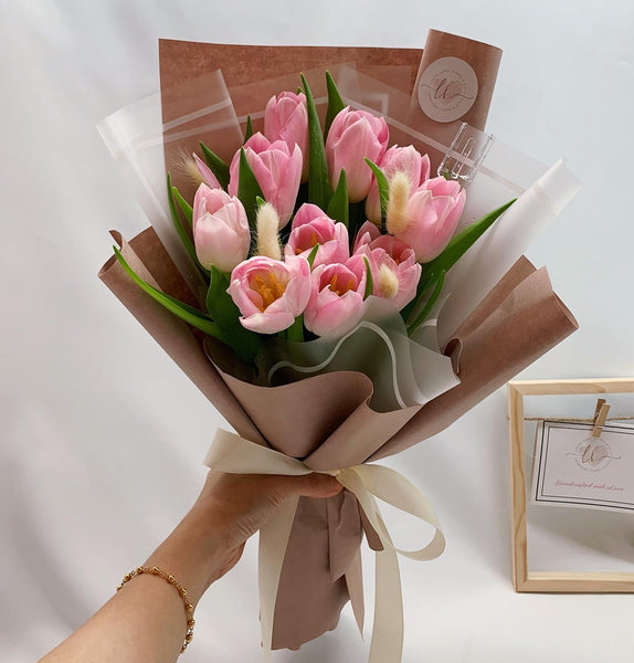 Tulips Bouquet - Pink Perfection