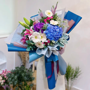 Fresh Bouquet - Premium Hydrangeas Mixed