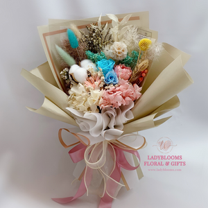 Preserved Flowers Bouquet - Pastel Lover