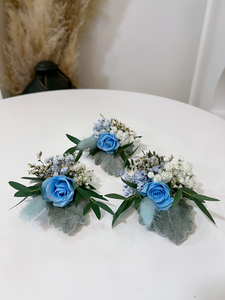 Preserved Flowers Boutonnière - Blue