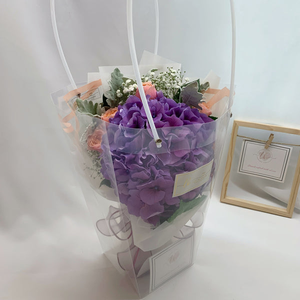 Fresh Bouquet - Purple Hydrangea