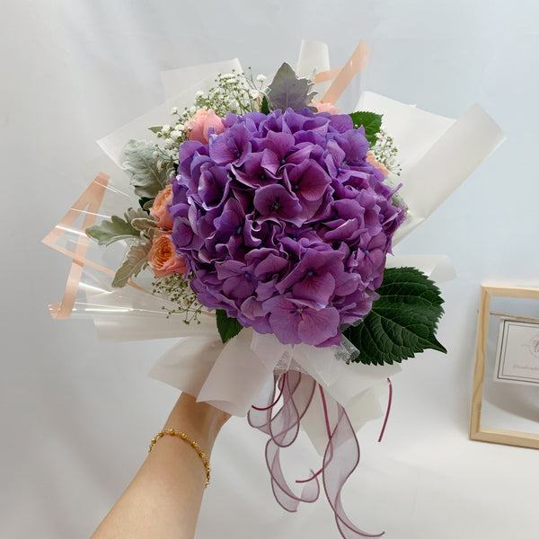 Fresh Bouquet - Purple Hydrangea
