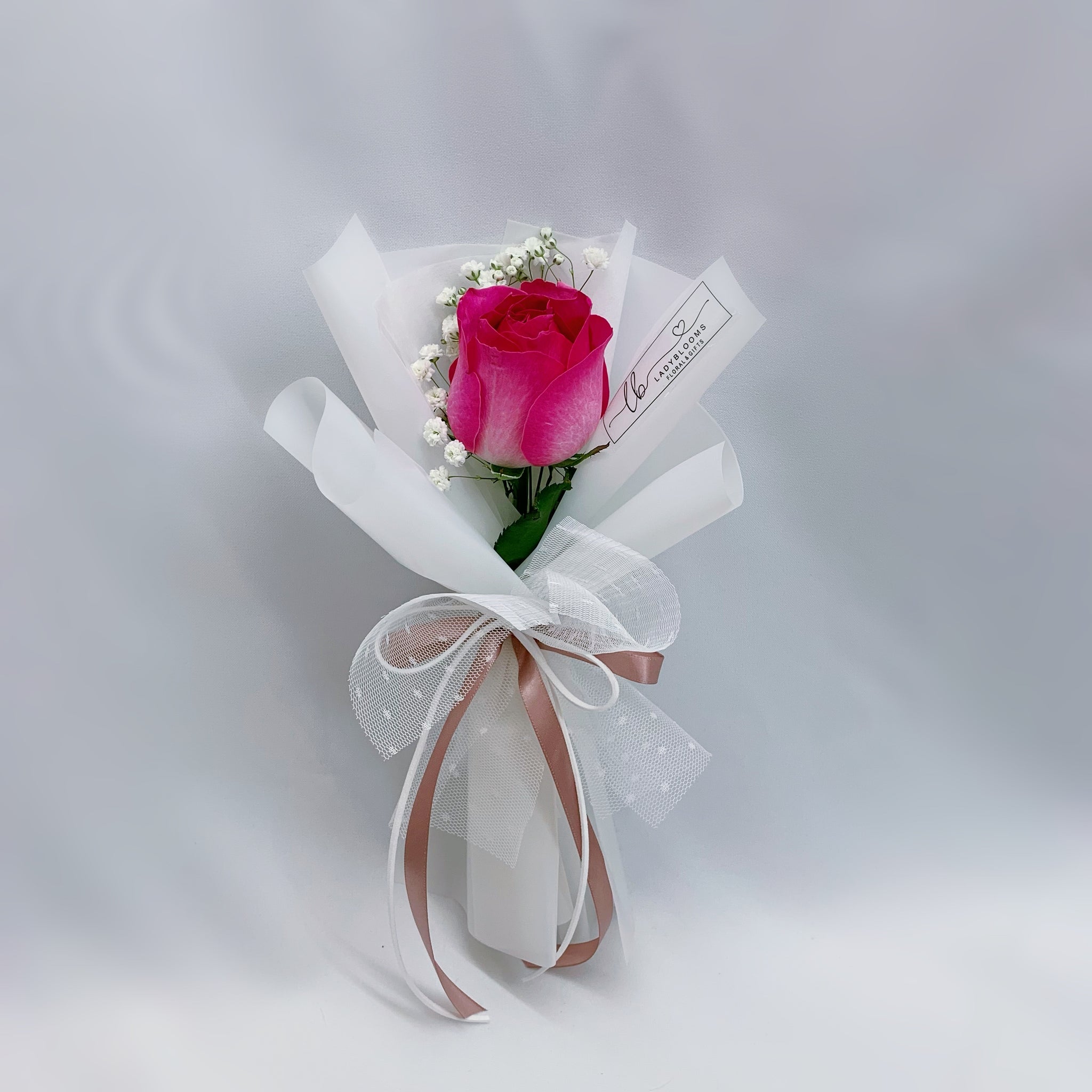 Rose Bouquet - My Only One (Dark Pink)
