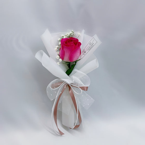 Rose Bouquet - My Only One (Dark Pink)