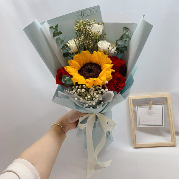 Sunflower & Rose Bouquet - You're Special
