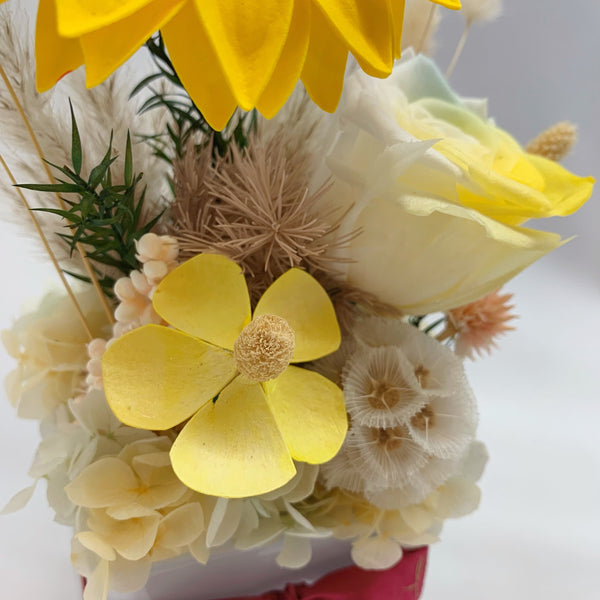Petite Vase Arrangements - Sunflower