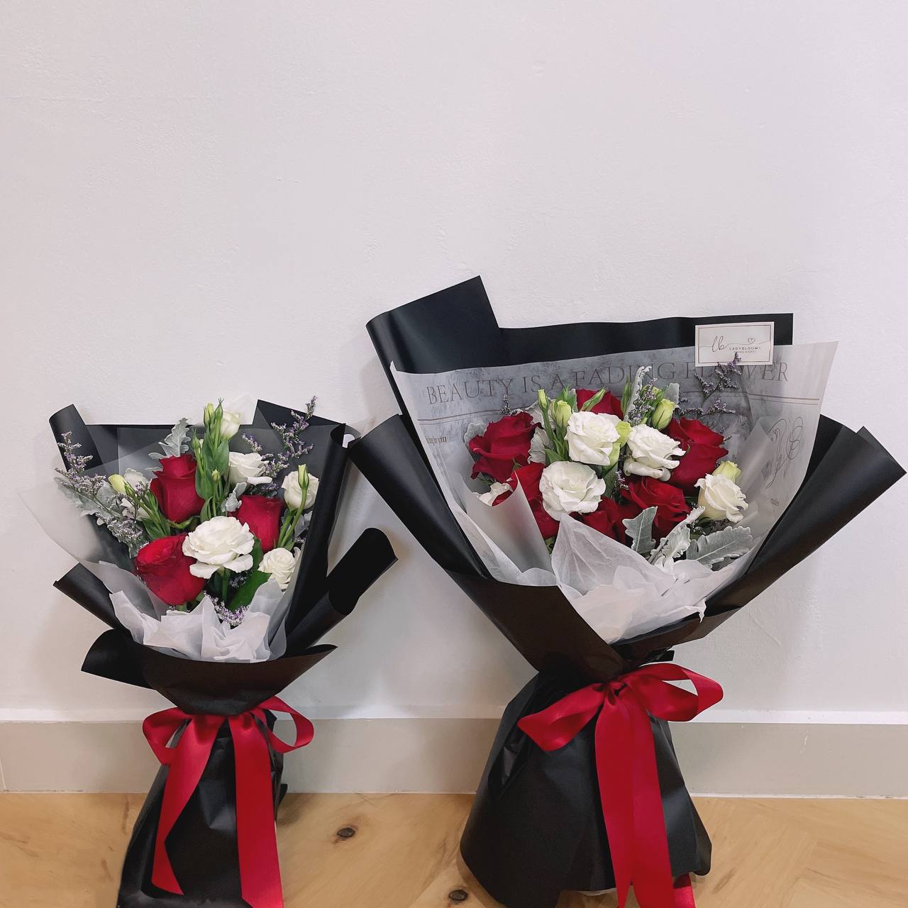 Fresh Red Rose Bouquet - My Valentine