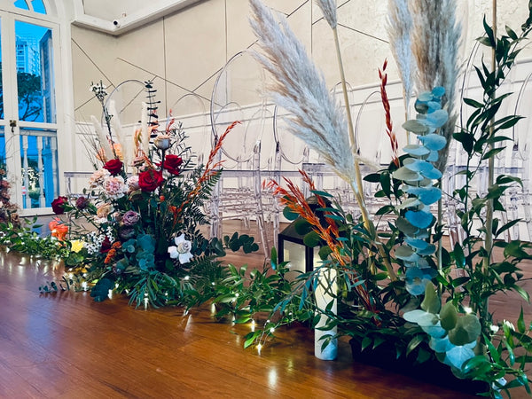 Wedding Venue Decoration - Rustic Bohemian