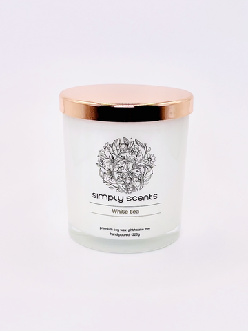 Soy Wax Candle - White Tea