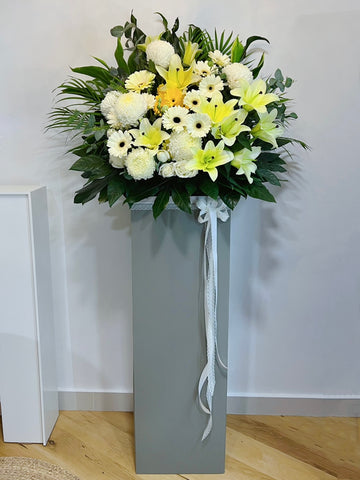 Condolence Floral Stand - Warmest Comfort