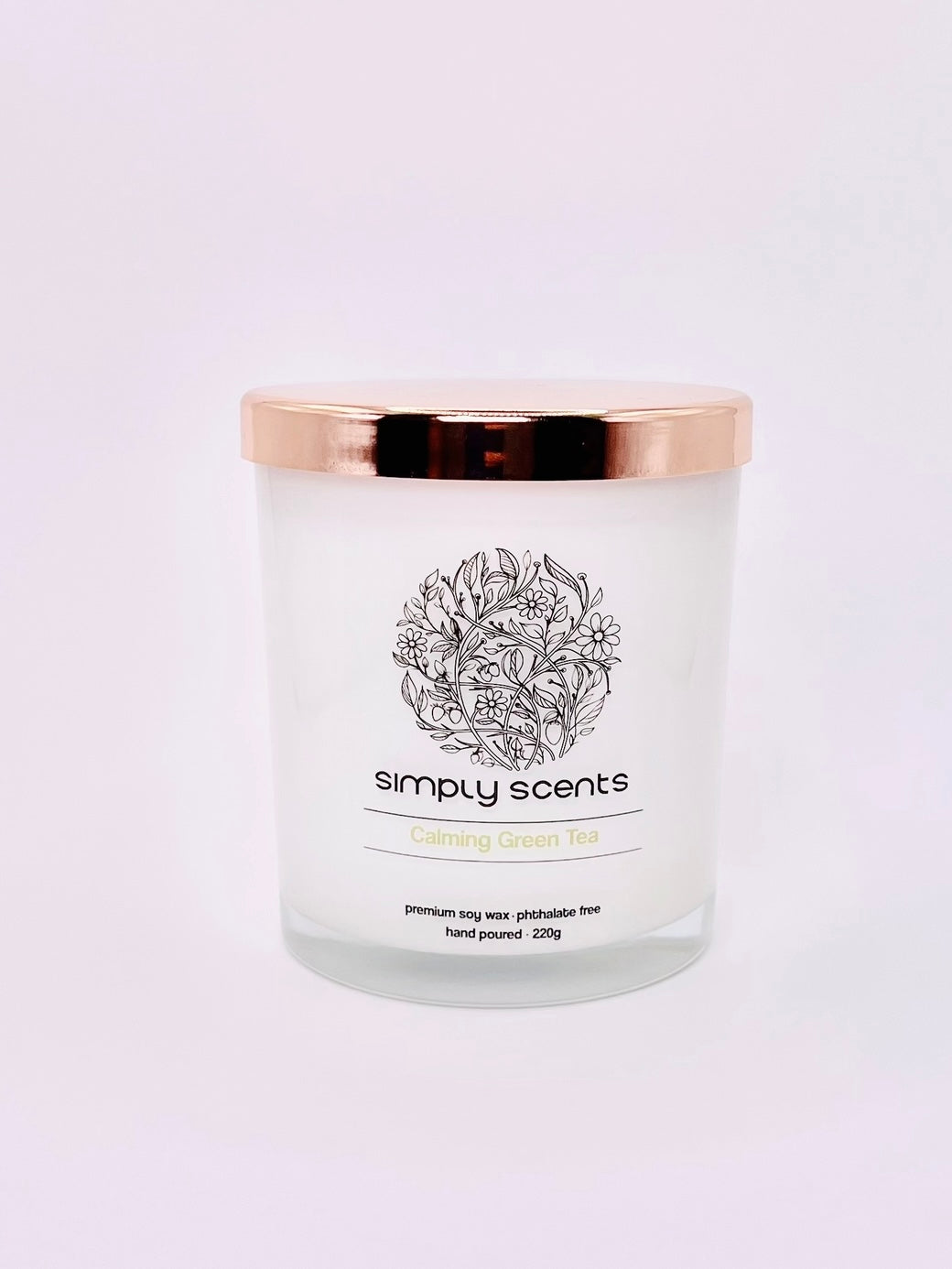Soy Wax Candle - Calming Green Tea