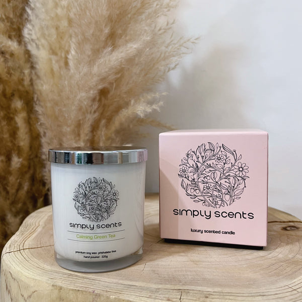 Soy Wax Candle - Lavender & Rosemary