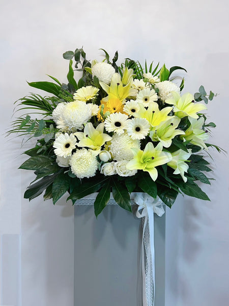 Condolence Floral Stand - Warmest Comfort