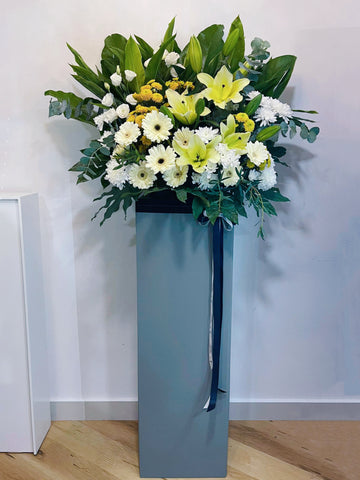 Condolence Floral Stand - May Peace be with You
